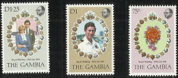 Gambia 1981Royal Wedding MNH - Gambia (1965-...)