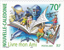 New Caledonia 2001The Book My Friend, MNH - Usati