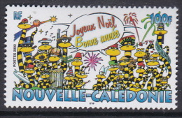 New Caledonia 2002 Christmas MNH - Usados