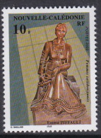 New Caledonia 2002 Statue Of Emma Piffault MNH - Oblitérés