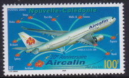 New Caledonia 2003 Aircalin 20th Anniversary MNH - Used Stamps