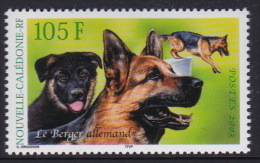 New Caledonia 2003 Dogs German Shepherd MNH - Oblitérés