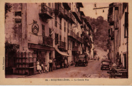 Carta Postale France 83 Roquebilleres- La Grande Rue Roquebillieres - Roquebilliere