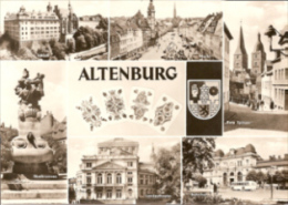 Altenburg - S/w Mehrbildkarte 1 - Altenburg