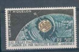 SAINT-PIERRE ET MIQUELON PA N°29 N** Satelitte Europe -Amérique 1962  TB - Ongebruikt