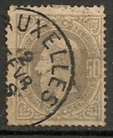 Timbres - Belgique - 1883 - 50 C. - - 1883 Léopold II