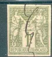 COLONIES GENERALES N° 29 TYPE SAGE 1F TYPE I OB FISCALE COTE 80 EUROS TB - Sage