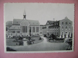 CPM LEUZE N°4 INSTITUT MEDICAL DES FRERES ST JEAN DE DIEU -ENTREE PRINCIPALE ET CHAPELLE - Leuze-en-Hainaut