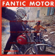Fantic CABALLERO REGOLARITÀ 50 4m\6m - SUPER SPECIAL 4m 1973 Depliant Originale Texte Français Genuine Brochure Prospekt - Moto