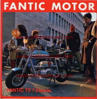Fantic DEPUTY 50 TX 7 1973 Depliant Originale Testo Inglese English Text Texte Anglais Genuine Brochure Prospekt - Moto