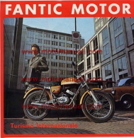 Fantic TURISMO INTERNAZIONALE 50 1973 Depliant Originale English Text Texte Anglais Genuine Brochure Prospekt - Motor Bikes