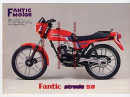Fantic STRADA 50 1982 Depliant Originale Genuine Brochure Prospekt - Motor Bikes