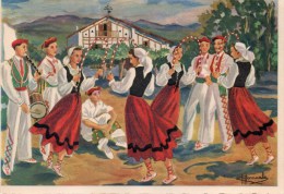Pays Basque La Danse Des Arceaux - Hasparren