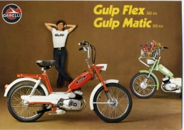 Garelli GULP 50 FLEX - MATIC 1971 Depliant Originale Genuine Brochure Prospekt - Moto