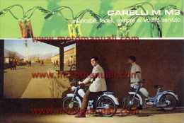 Garelli M3 50 - M 50 1967 Depliant Originale Genuine Brochure Prospekt - Motos