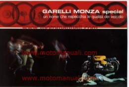 Garelli MONZA SPECIAL 50 1967 Depliant Originale Genuine Brochure Prospekt - Motos