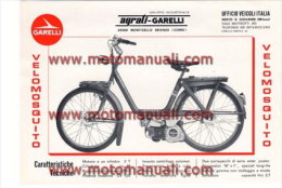 Garelli VELOMOSQUITO 49 1965 Depliant Originale Genuine Brochure Prospekt - Moto