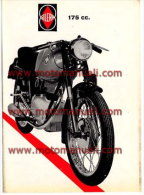 GILERA 175 G Moto Depliant Originale Genuine Brochure Prospekt - Motorräder