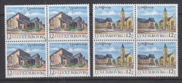Luxemburg 1990 Mondercange & Schifflange 2v Bl Of 4 ** Mnh (17709) - Used Stamps