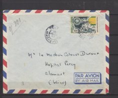 Madagascar - N° 321 Obli/sur Lettre  Pour Clamart - 1955 - Storia Postale