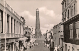 Alte AK Borkum - Strandstraße Mit Neuem Leuchtturm - TOP!! - Borkum