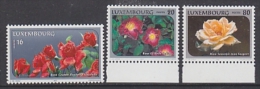 Luxemburg 1997 Roses 3v ** Mnh (17714) - Nuevos