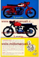 GILERA 98 GIUBILEO 1959 NORMALE - EXTRA Moto Depliant Originale Genuine Brochure Prospekt - Motor Bikes