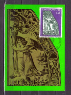 1970 : Carte Maximum " RETABLE DE LA CHAPELLE DE SAINT-JEAN-DE-CASELLES (II) " N° YT 207 . Parfait état. CM - Cartes-Maximum (CM)