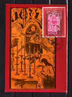 1969 : Carte Maximum " RETABLE DE LA CHAPELLE DE SAINT-JEAN-DE-CASELLES (I) " N° YT 200. Parfait état. CM - Maximum Cards