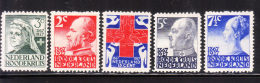 Netherlands 1927 60th Anniversary Red Cross Society Mint - Nuevos