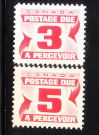 Canada 1967 Postage Due 2v MNH - Segnatasse