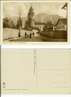 Hall In Tirol: Der Munzturm. Postcard Cm 9x14 First '900 (animate) - Hall In Tirol
