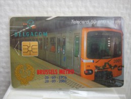 CP 196 Brussels Metro With Blister (Mintneuve) Only 500 Ex Made Rare - Con Chip