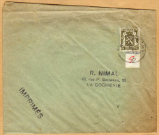 Enveloppe Cover Brief 410 Imprimés Binche à La Docherie - Covers & Documents