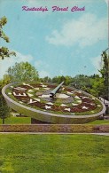 Kentuckys Floral Clock Frankfort Kentucky 1972 - Frankfort