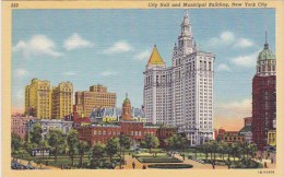 New York City Hall And Municipal Building - Orte & Plätze