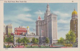 New York City Hall Park - Parcs & Jardins