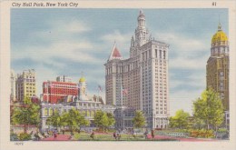 New York City Hall Park - Parcs & Jardins