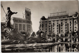 CP ESPAGNE Madrid  Fuente De Neptuno Palace Hotel - Melilla