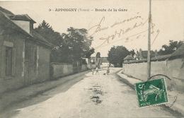 Appoigny Route De La Gare 9 Vers Marcei Par Mortrée Orne - Appoigny