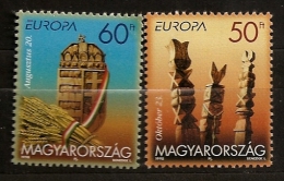 Hongrie Magyarorszag 1998 N° 3645 / 6 ** Europa, Fête, Festival, Révolution 1956, Armoiries, Blé, Sculpture, République - Unused Stamps