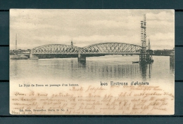 BOOM: Le Pont De Boom Au Passage D'Un Bateau, Gelopen Postkaart 1900 (Uitg Nels) (GA18963) - Boom
