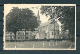 POSTEL: Abdijkerk, Gelopen Postkaart 1955 (Uitg Eysermans) (GA19631) - Mol