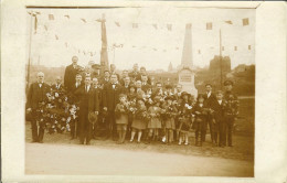 CP Photo De SAINT-NICOLAS " Monument "  RARE - Saint-Nicolas