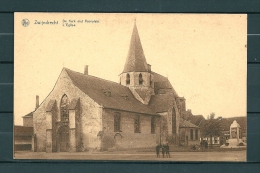 ZWIJNDRECHT: De Kerk Met Voorplein, Niet Gelopen Postkaart (Uitg Emile Beernaert) (GA20271) - Zwijndrecht
