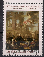 2014.05.20  Vatikan  Mi. 1818 Used     400. Todestag Des Hl. Kamillus Von Lellis - Used Stamps