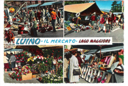 Italy - Luino - Lago Maggiore - Mercato - Marche - Market - 1972 - Luino