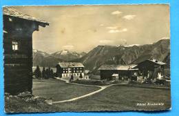 Hôtel Riederalp - Morel Cachet /timbre 1943 .Suisse - Riederalp