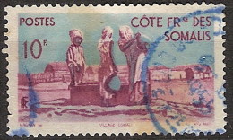 Costa De Somalia U 279 (o) Foto Estandar. 1947 - Gebraucht