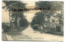 - St-LÉGER-sur-DHEUNE - Route De Chalon, Beau Cheval, écrite En 1915, TBE, Scans. - Andere & Zonder Classificatie